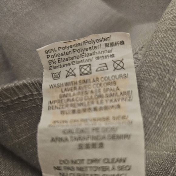 Missguided Light Gray Cropped Trousers - Picture 7 of 7